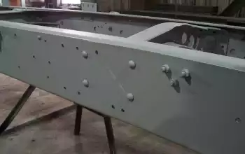  Рама 55111 с усилением по лонжеронам для переоборудования самосвала КамАЗ-55111 в КамАЗ-65115 
