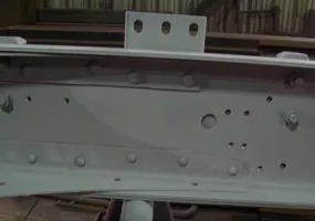 Рама 55111 с усилением по лонжеронам для переоборудования самосвала КамАЗ-55111 в КамАЗ-65115