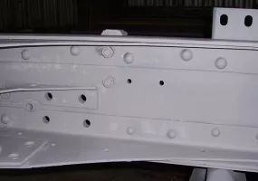 Рама 55111 с усилением по лонжеронам для переоборудования самосвала КамАЗ-55111 в КамАЗ-65115