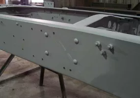 Рама 55111 с усилением по лонжеронам для переоборудования самосвала КамАЗ-55111 в КамАЗ-65115