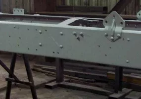 Рама 55111 с усилением по лонжеронам для переоборудования самосвала КамАЗ-55111 в КамАЗ-65115