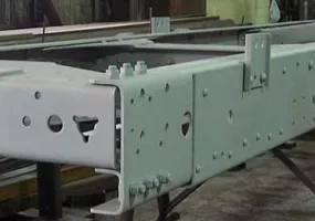 Рама 55111 с усилением по лонжеронам для переоборудования самосвала КамАЗ-55111 в КамАЗ-65115